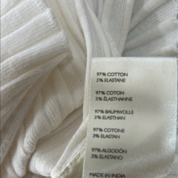 Free People Ivory Ribbed Cardigan - Picture 5 of 5